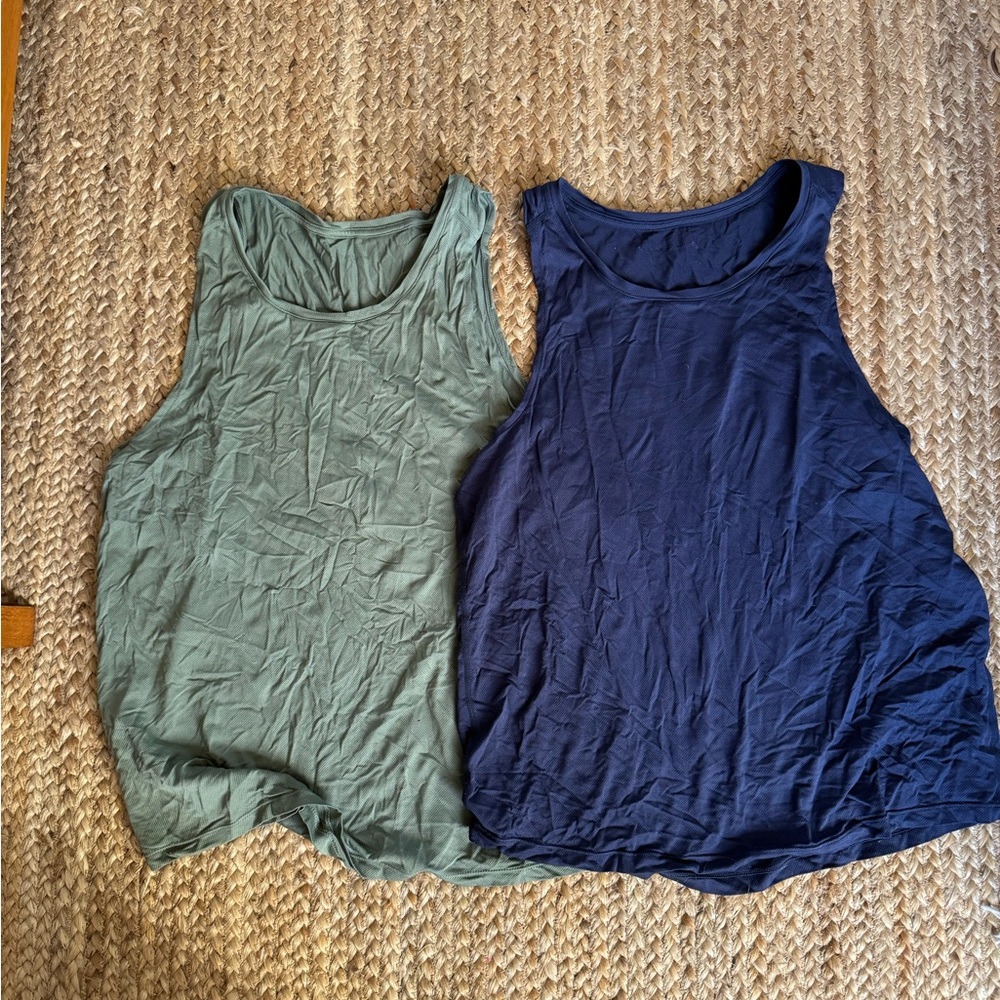 Outdoor Voices mesh tank bundle